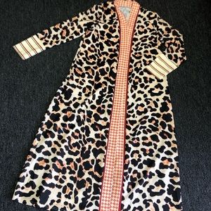 Leopard print cardigan